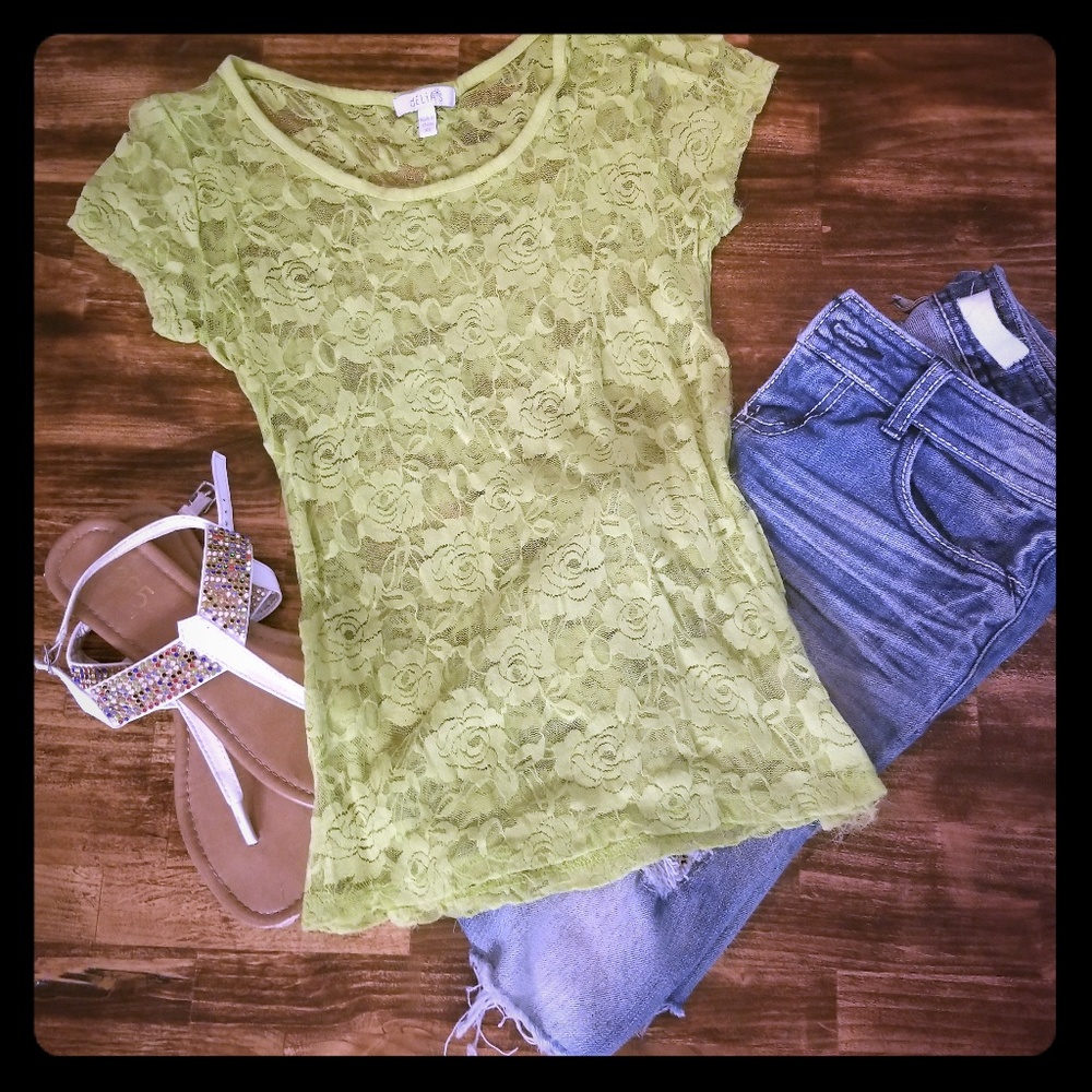 Delia's lace shirt